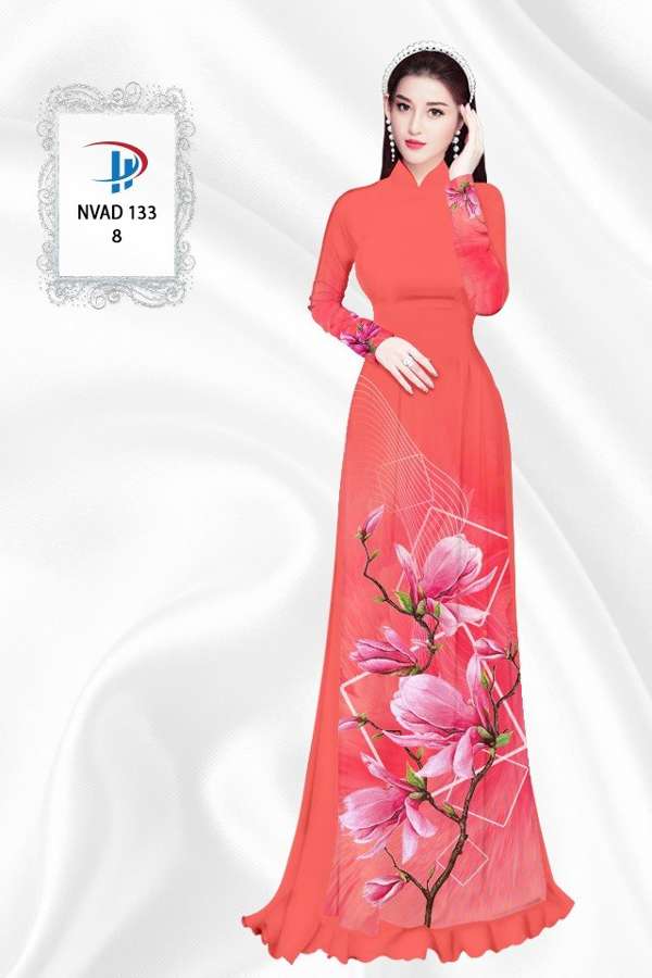 Vải Áo Dài Hoa In 3D AD NVAD133 59